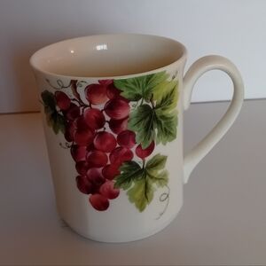 Elegant Royal Doulton Vintage Grape Porcelain Mug
